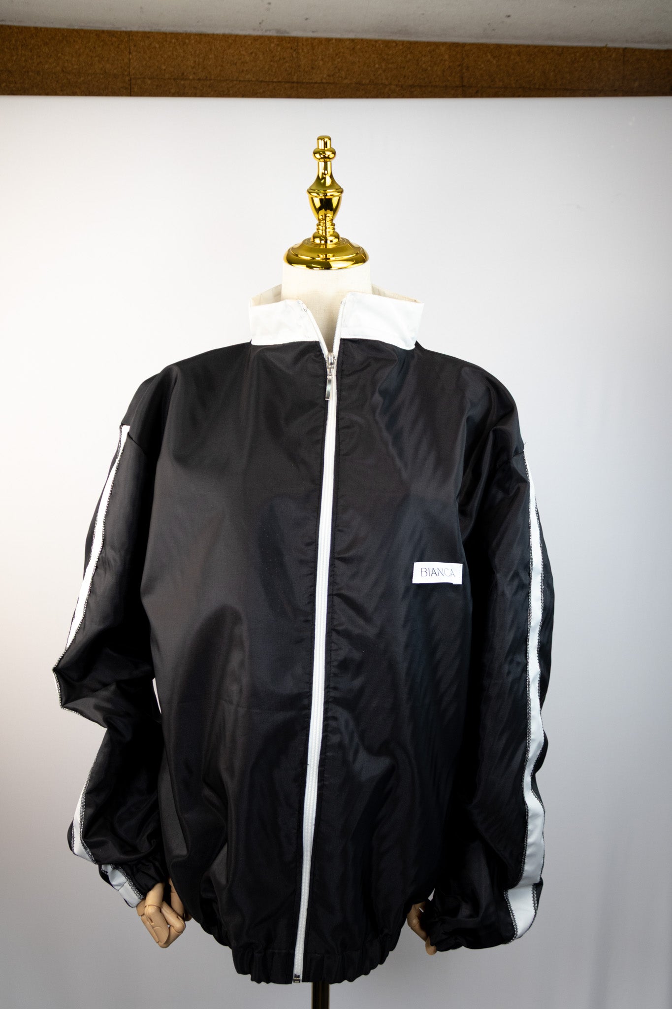 Casaco longo oversize